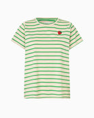 Lollys Laundry RomaLL T-Shirt green flat lay front view