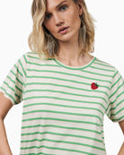 Lollys Laundry RomaLL T-Shirt green front view