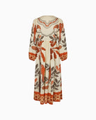 Lollys Laundry SaraiLL Maxi Dress creme back view