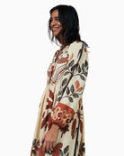 Lollys Laundry SaraiLL Maxi Dress creme side view