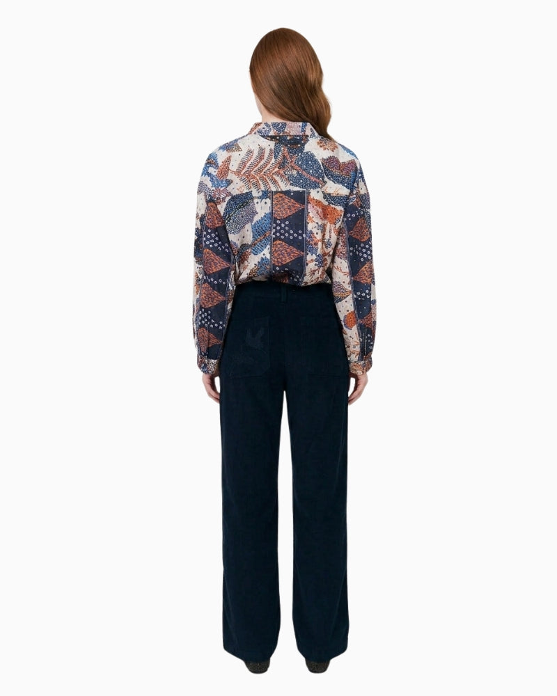 Lollys Laundry Scottie Shirt in Multi back view