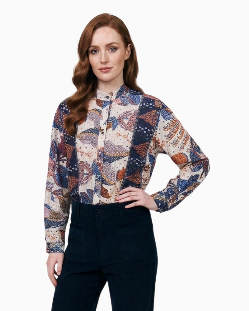 Lollys Laundry Scottie Shirt in Multi front view