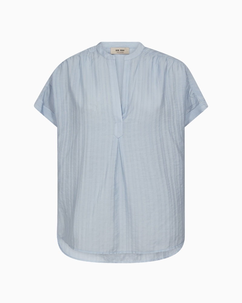 MOS MOSH MMKosha Senti SS Blouse skyway front view
