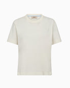 MOS MOSH MMLandscape O-SS Tee ecru front view