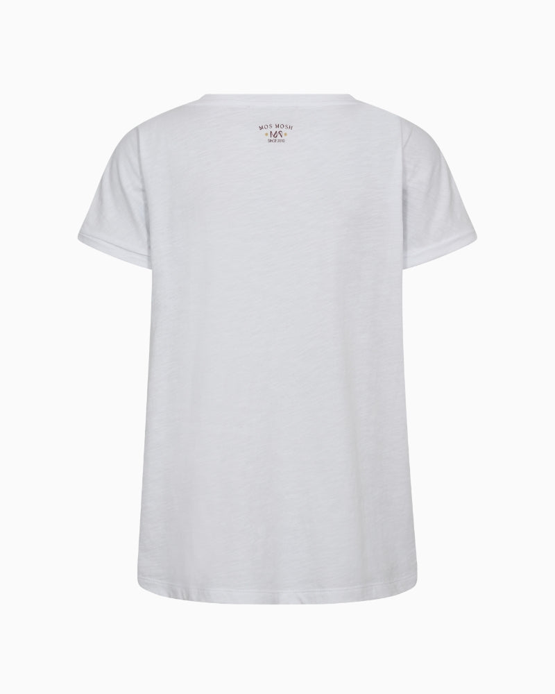 MOS MOSH Machi O-SS tee white back view