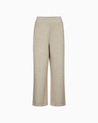 MOS MOSH Namara cropped sweatpants sesame front view