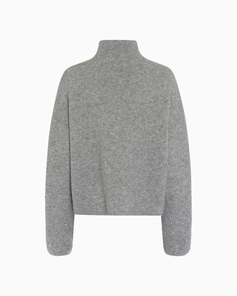 Soft wool blend jumper with relaxed fit and cosy texture