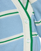 Marc Cain cardigan stripe and button detail – Áines Boutique