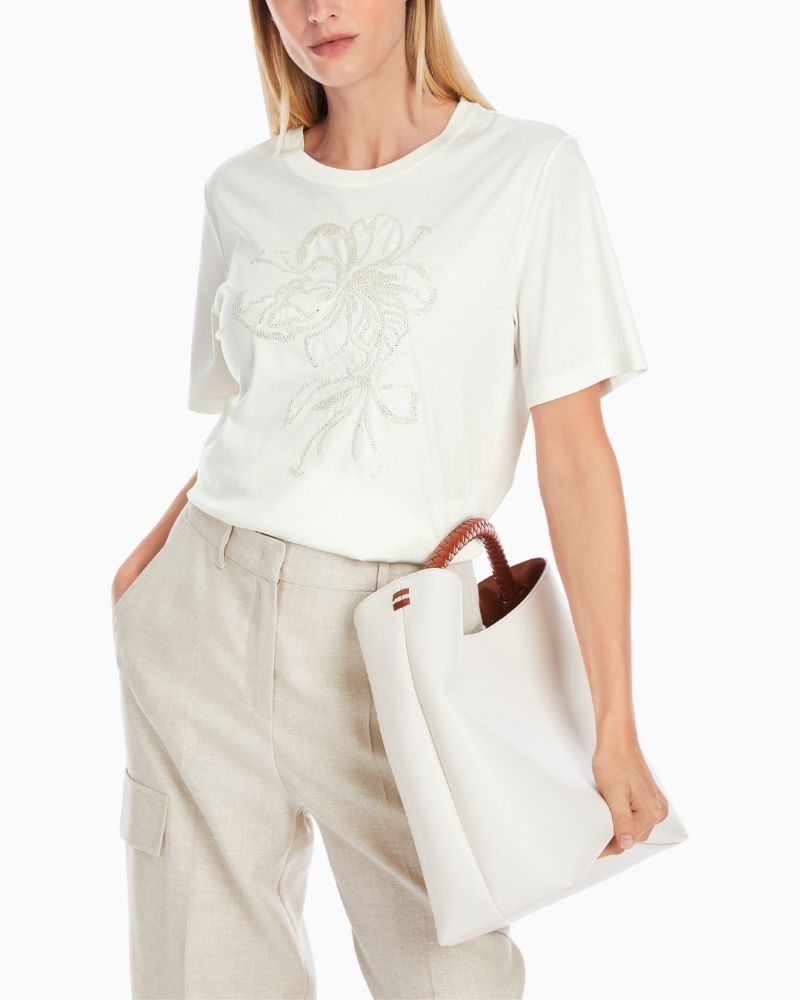 Marc Cain - Embroidered T-Shirt 