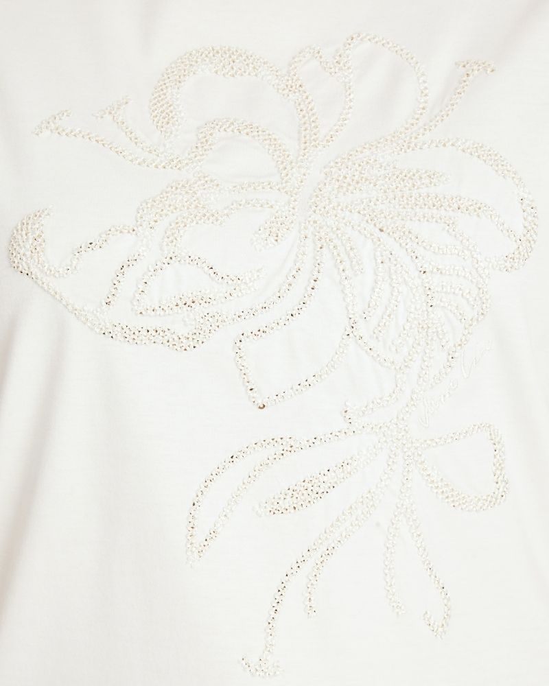 Marc Cain - Embroidered T-Shirt 