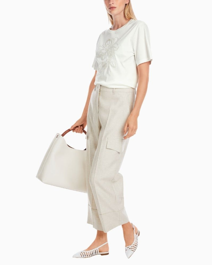 Marc Cain - Embroidered T-Shirt 