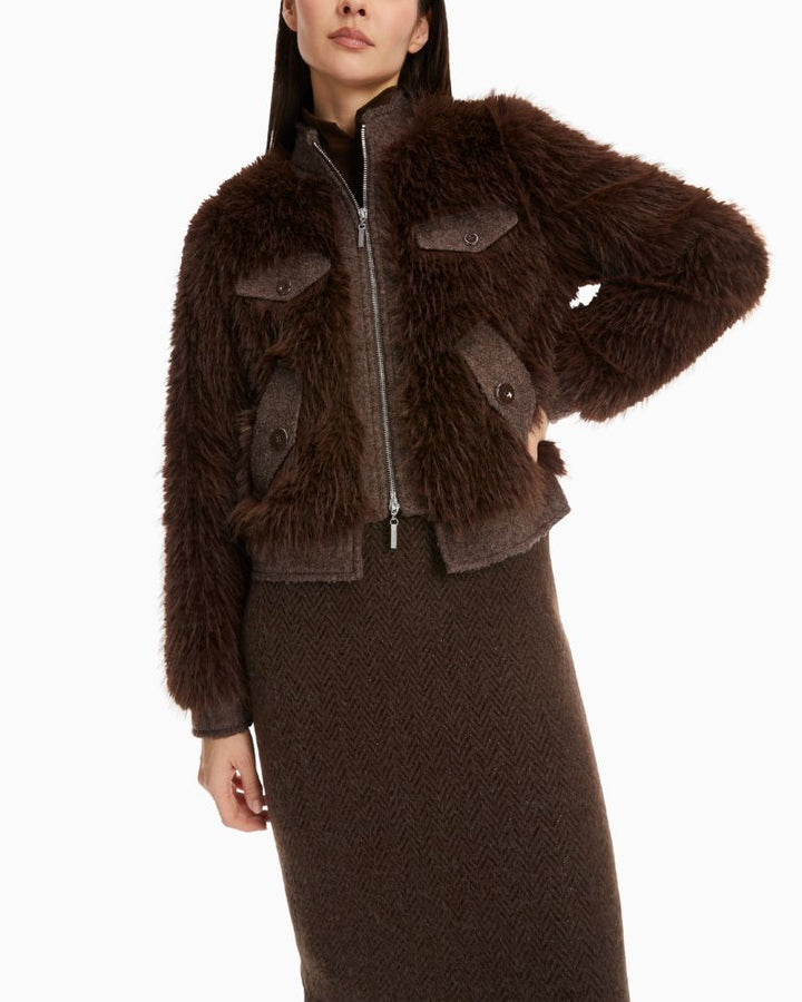 Marc Cain - Faux Fur Jacket 