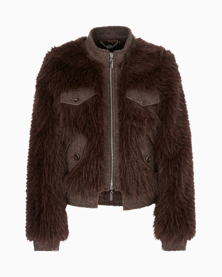 Marc Cain - Faux Fur Jacket 