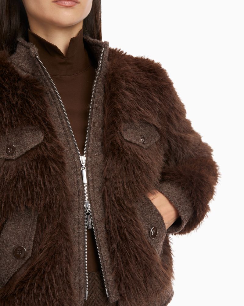 Marc Cain - Faux Fur Jacket 