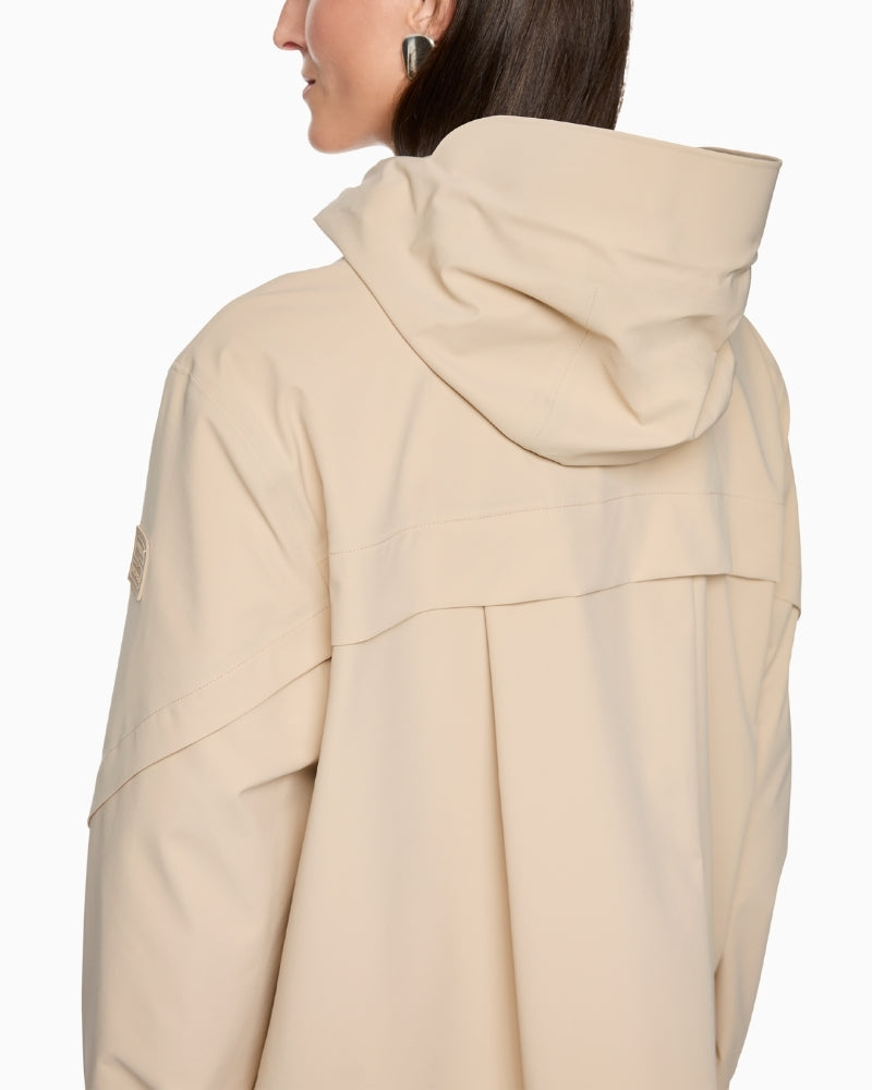 Marc Cain outdoor jacket back view – Áines Boutique