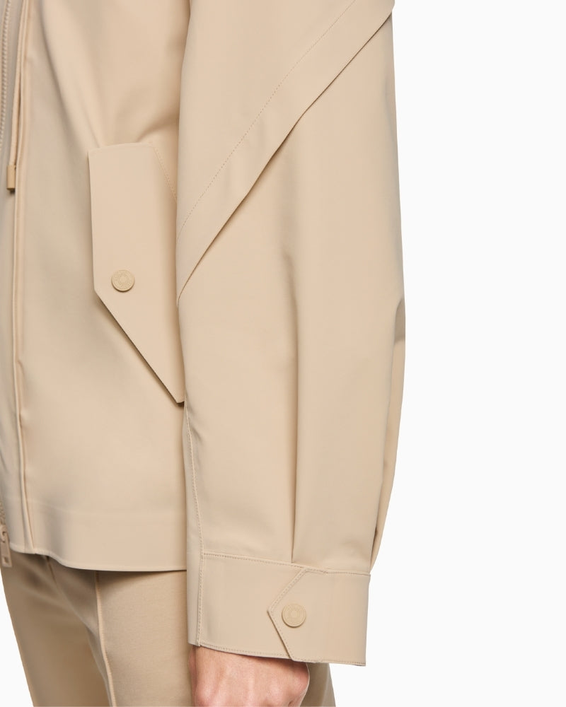Marc Cain beige jacket sleeve and cuff detail – Áines Boutique