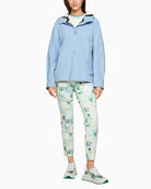 Woman wearing Marc Cain outdoor jacket full length – Áines Boutique