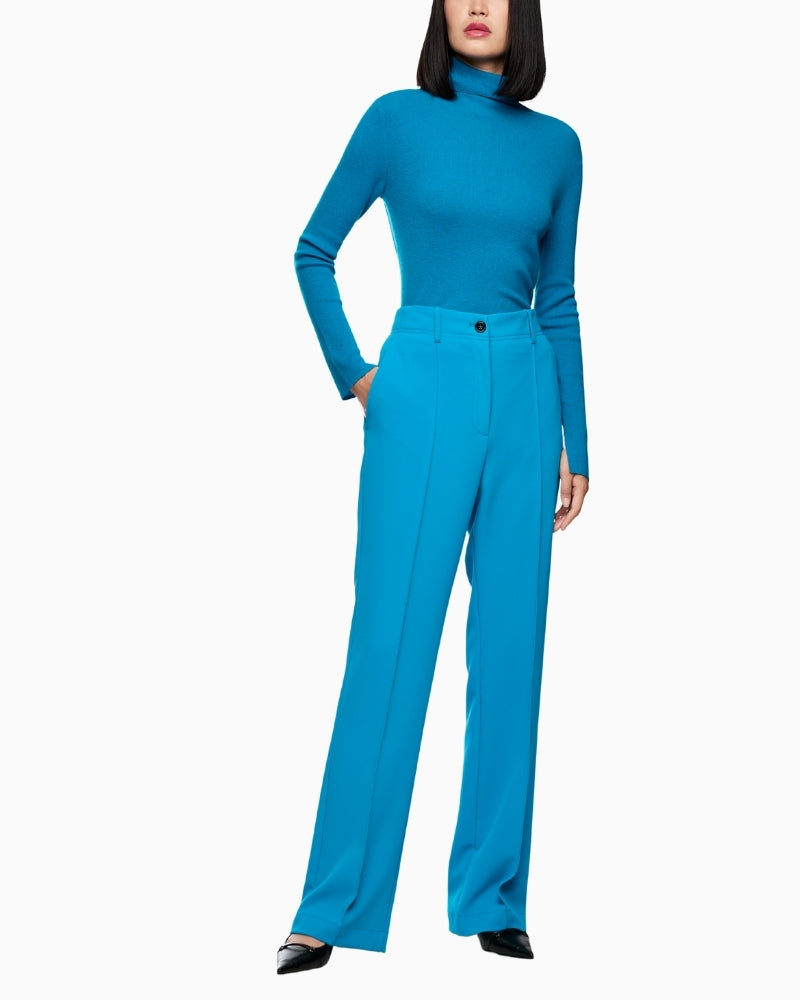 Rethink Together wool jumper by Marc Cain in sustainable fine knit