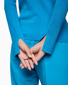 Rethink Together wool jumper by Marc Cain in sustainable fine knit