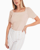 Marc Cain - Square Neck T-Shirt