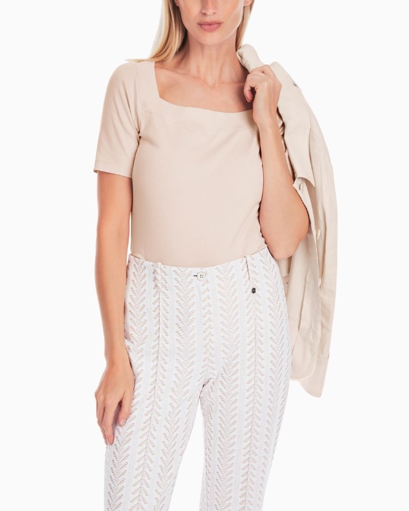 Marc Cain - Square Neck T-Shirt
