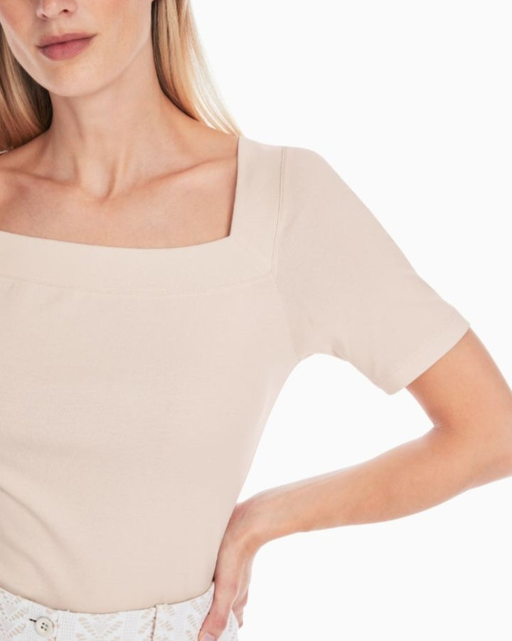 Marc Cain - Square Neck T-Shirt