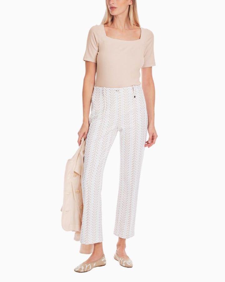 Marc Cain - Square Neck T-Shirt