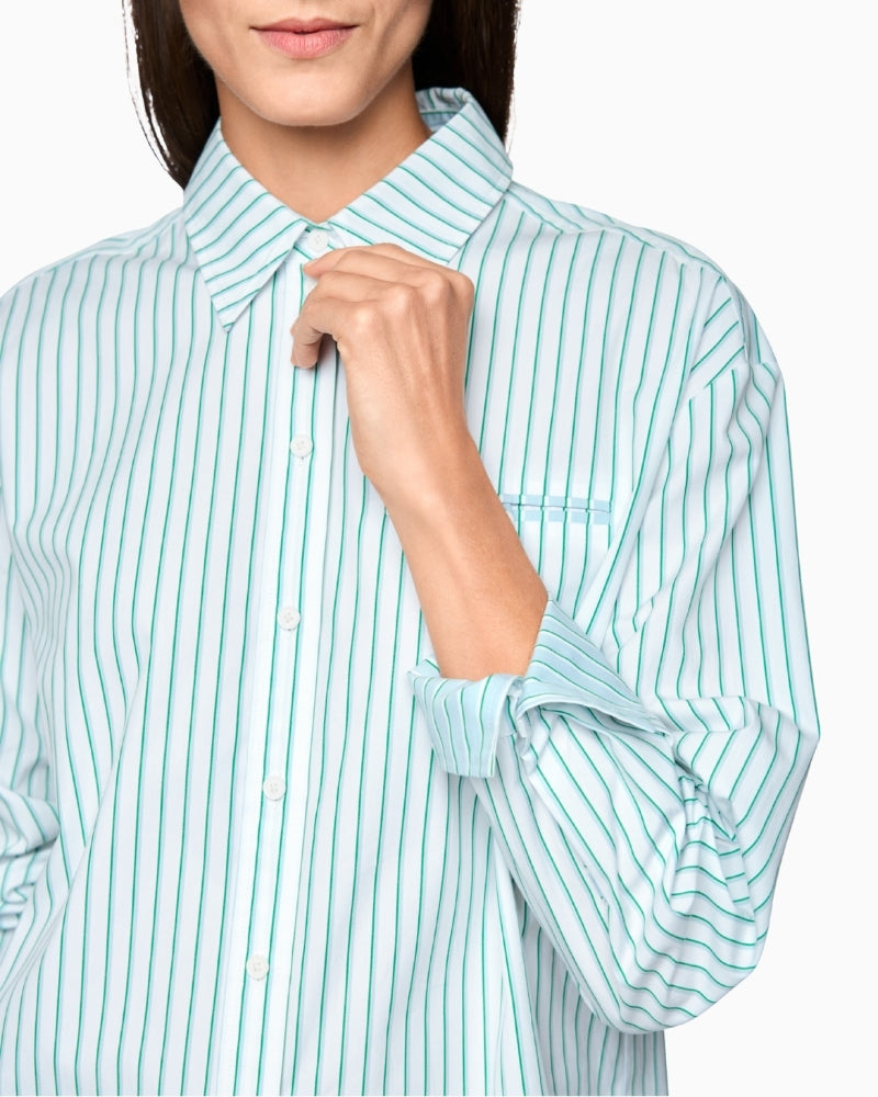 Marc Cain shirt collar and button detail – Áines Boutique