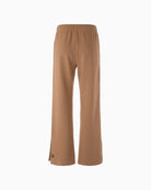 Back view of WASHINGTON trousers in soft cotton blend with tailored crease