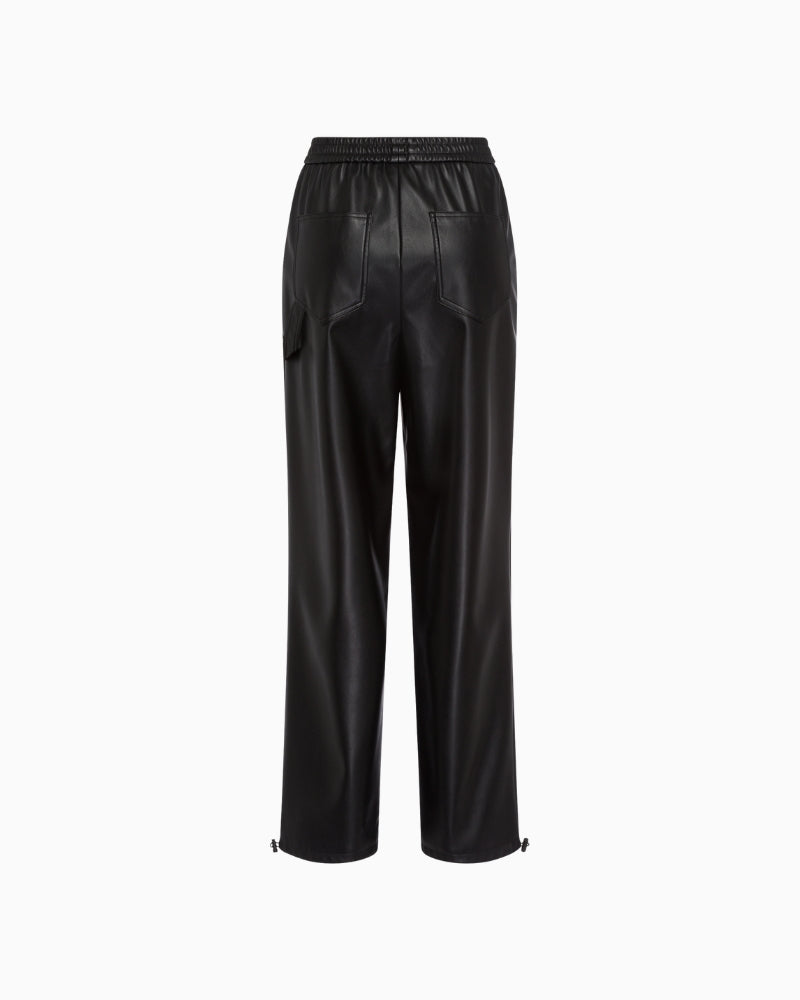 Back view of Marc Aurel trousers in black