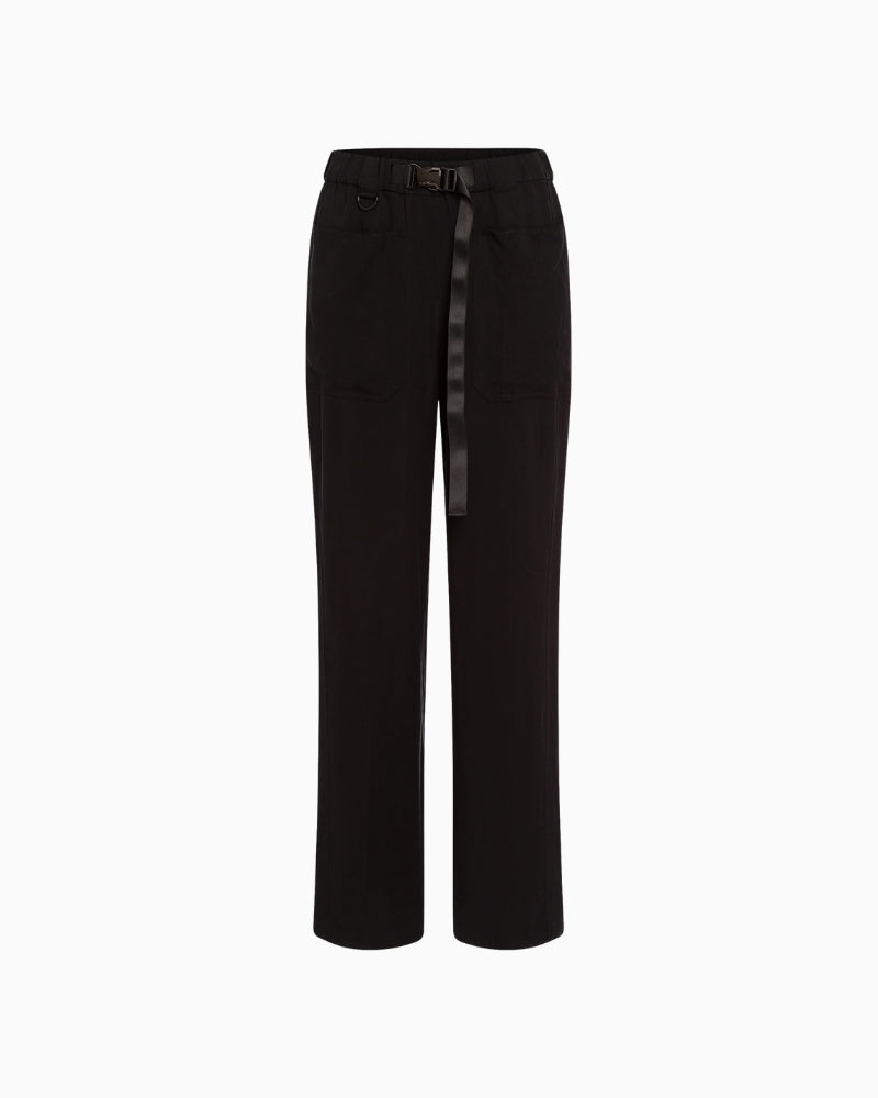 front lay view of Marc Aurel Tencel Twill Trousers