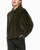 Marc Cain Chenille Yarn Turtleneck Jumper front view
