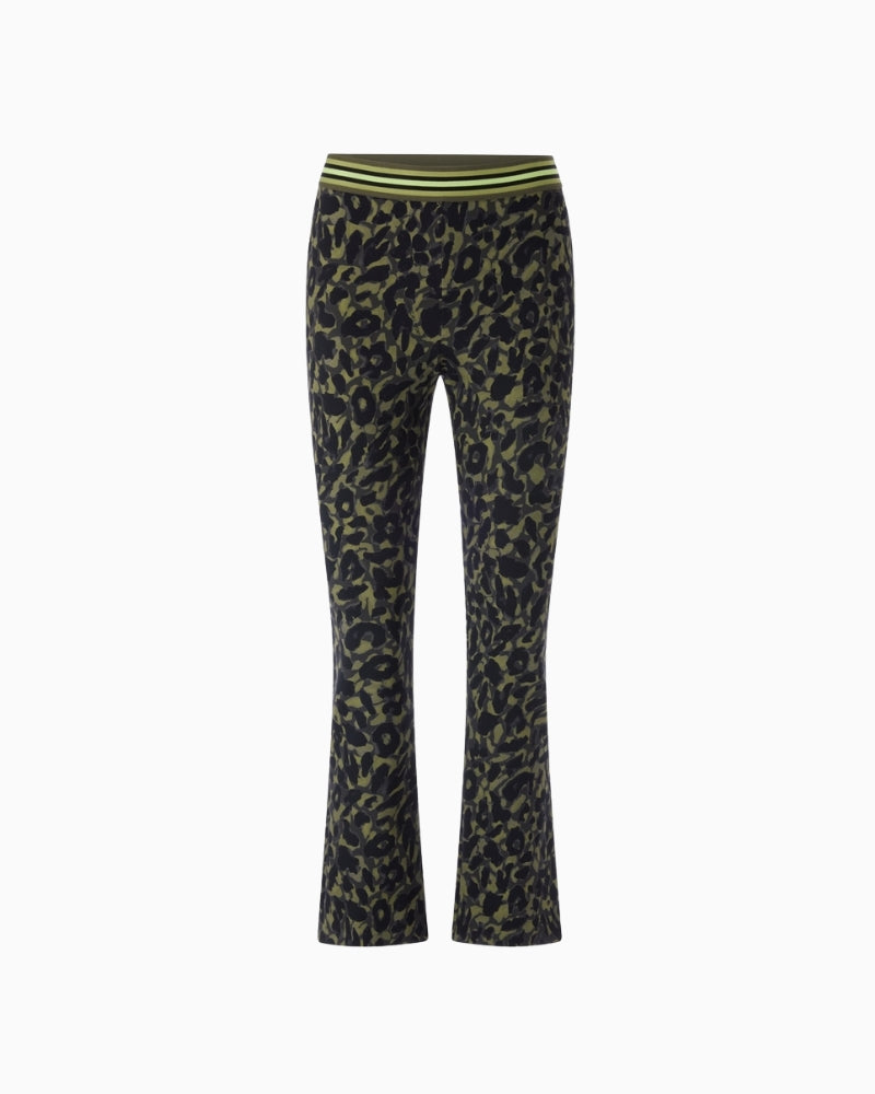 Front-on view showing the clean silhouette and flexible waistband