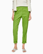 Marc Cain RHODOS Lightweight Pull-On Trousers green front view