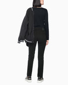 Marc Cain Silea Slim Fit Jeans in Black back view