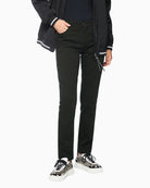Marc Cain Silea Slim Fit Jeans in Black front view