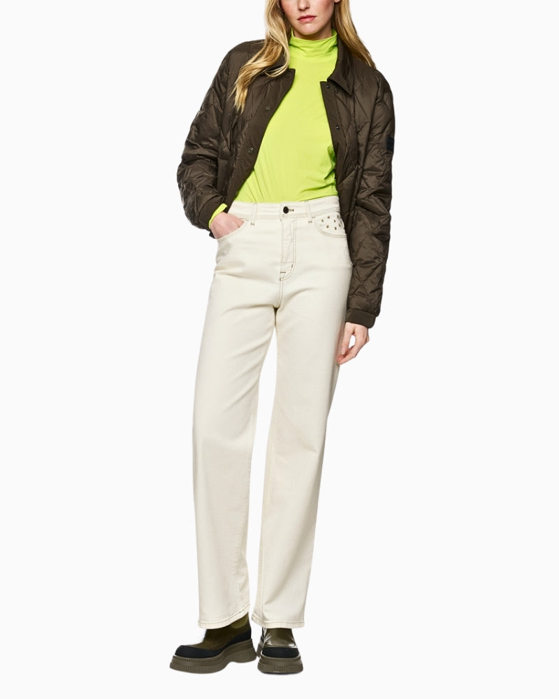 Marc Cain WIGAN trousers full outfit view – chic and relaxed