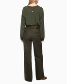Marc Cain Warri Jeans in Khaki back view