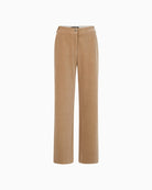 Marc Cain Wukari Pant in Camel slanted fabric detail