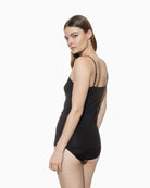 Side view of Mey Emotion top showing adjustable straps and soft fabric