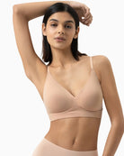 Mey Simply Better Invisibles Triangle Bra in nude front view