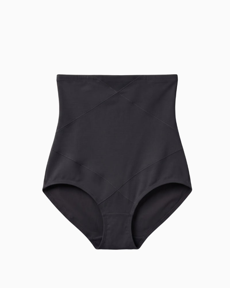 Miraclesuit Instant Tummy Tuck Hi-Waist Brief in Black waistband detail