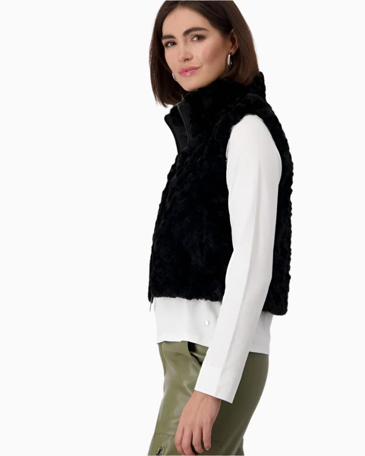 Monari - Faux Fur Gillet 