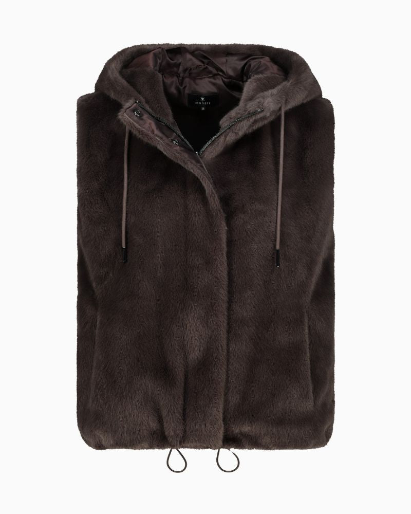 Monari - Faux Fur Gillet 