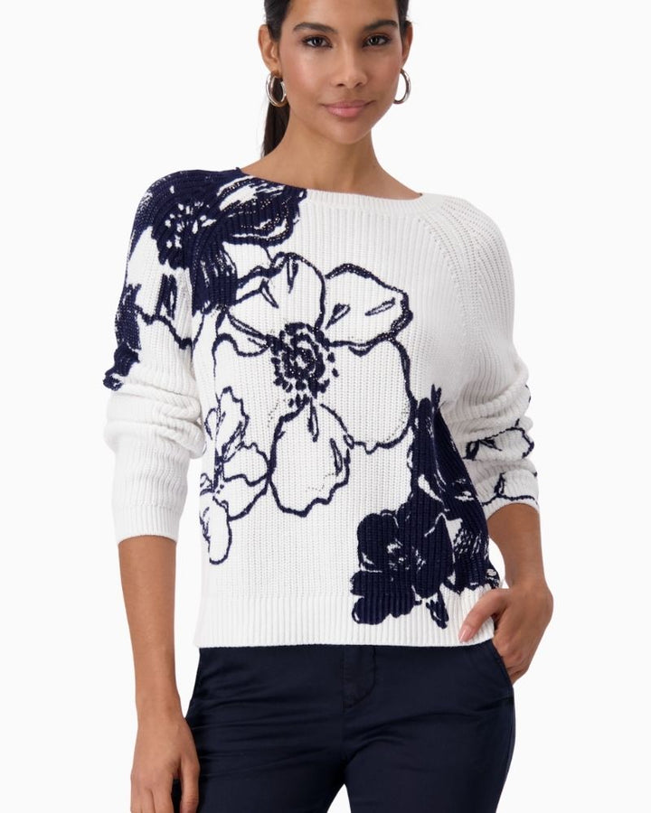 Monari - Flower Print Jumper