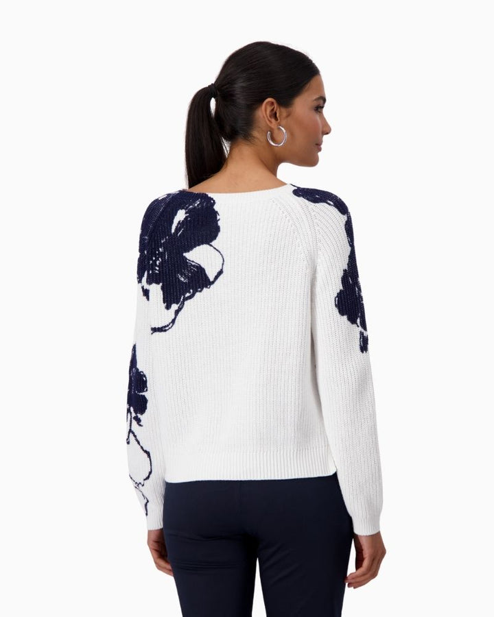 Monari - Flower Print Jumper