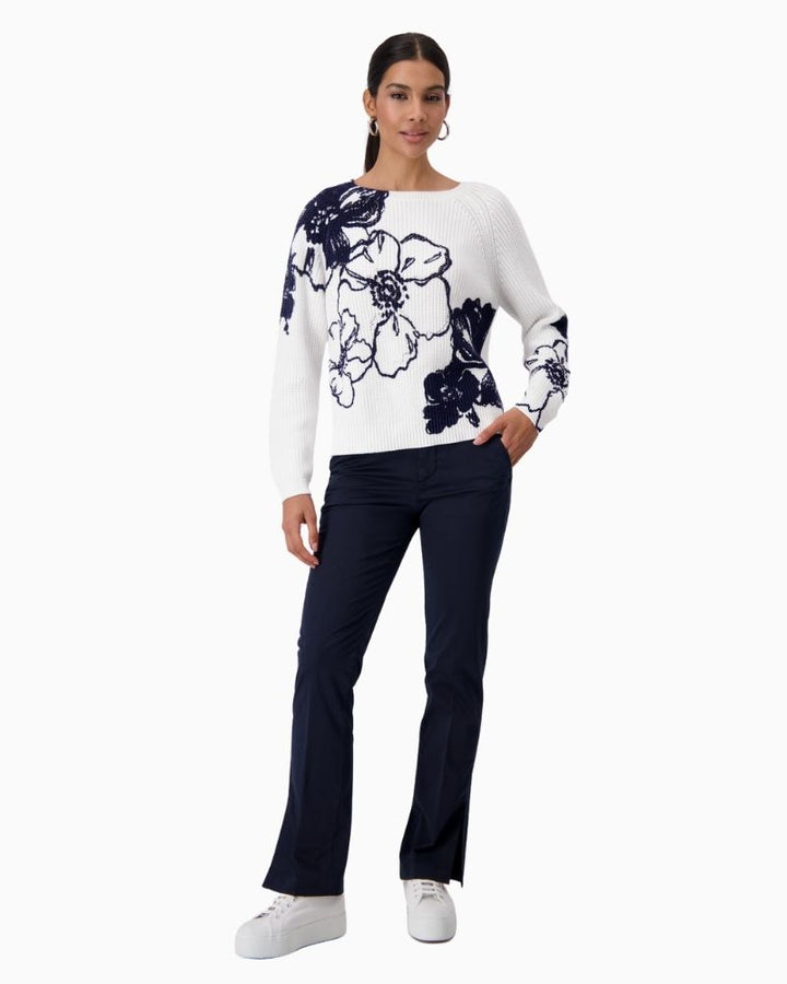 Monari - Flower Print Jumper