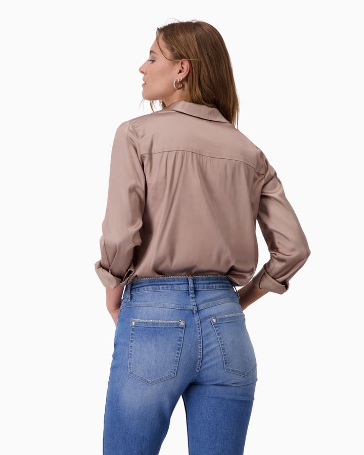 Monari - Satin Blouse