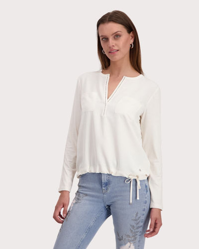 Monari - V Neck Blouse