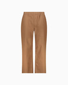 Monari Culotte Trousers in light brown full front view